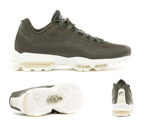 nike air max 95 ultra essential trainer khaki sail|air max essential price.